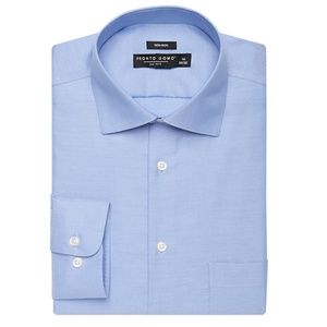 Pronto Uomo Blue Queens Oxford Classic Fit